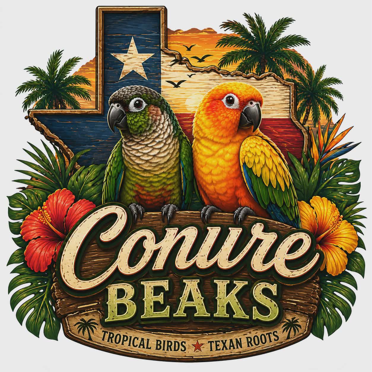 Conure Beaks Logo